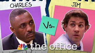 Jim Halpert vs Charles Miner  The Office [upl. by Eidnalem673]