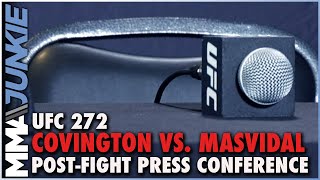 UFC 272 Covington vs Masvidal postfight press conference [upl. by Hildebrandt]