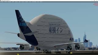 2023 Last Flight AIRBUS A390 Landing New York [upl. by Ossie]