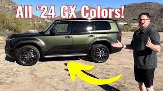 All 2024 Lexus GX Colors [upl. by Ocsirf]