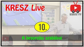 KRESZ tanfolyam Live  10  A besorolás szabályai [upl. by Oilisab]