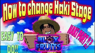 How to change your buso haki stages on your body [upl. by Milford]