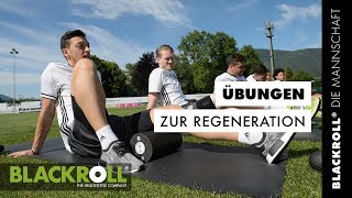 Übungen zur Regeneration mit der DIE MANNSCHAFT Faszienrolle [upl. by Lantha150]