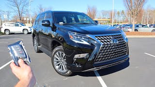 2021 Lexus GX 460 Luxury Start Up Test Drive Walkaround and Review [upl. by Swisher]