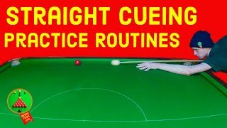 Snooker Cueing Practice Exercise and Drills [upl. by Devina]