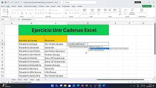 Unir Cadenas Excel [upl. by Clarey974]