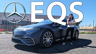 MercedesBenz EQS 450 Review [upl. by Hashimoto]