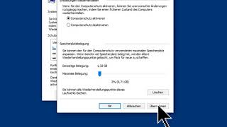 Wiederherstellungspunkte aktivieren Windows 10 [upl. by Marilin]