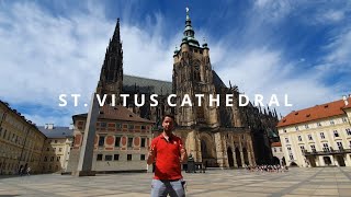 St Vitus Cathedral  Prague Castle Interiors  Part I  Prague Tour Guide [upl. by Rintoul]