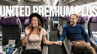 Uniteds NEW Premium Plus Cabin Review  Is it worth it [upl. by Patsis312]