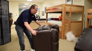 How to Assemble a Power Recliner [upl. by Adnamas286]