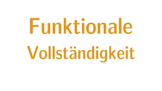 Aussagenlogik 20  Funktionale Vollständigkeit [upl. by Hoffert]