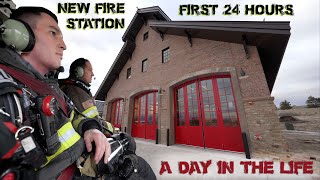 First 24 Hours in a New Fire Station  A Day in the Life [upl. by Mikaela165]