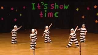 4 years boys performing quotJailhouse Rockquot [upl. by Meridel]