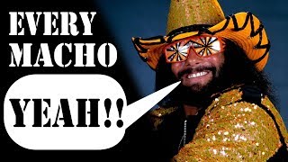 Every Macho Man quotYeahquot [upl. by Sacken]