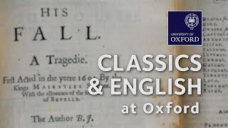 Classics and English at Oxford University [upl. by Yeniar]