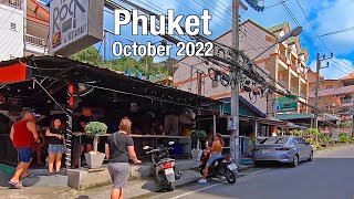 PATONG BEACH Phuket October 2022  Nanai Road [upl. by Zarger]