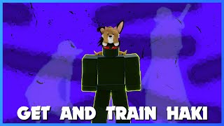 How to Get and Train Haki  Blox Fruits [upl. by Dredi305]