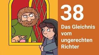 Das Gleichnis vom ungerechten Richter  Die Bibel einfach erzählt [upl. by Esme513]