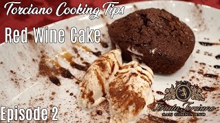 Torciano Cooking Tips  Red Wine Cake [upl. by Shawnee956]