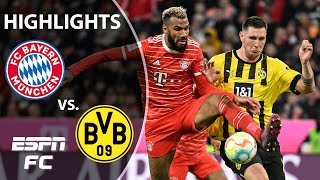 Bayern Munich vs Borussia Dortmund  Bundesliga Highlights  ESPN FC [upl. by Monreal626]