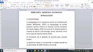 CONSEJOS PARA REDACTAR LA INTRODUCCION DE TU PROYECTO DE INVESTIGACION [upl. by Sokairyk491]