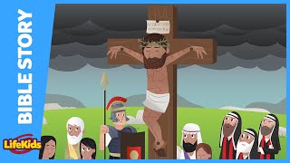 Jesus Dies and Comes Back to Life  Bible Story  LifeKids [upl. by Anear]