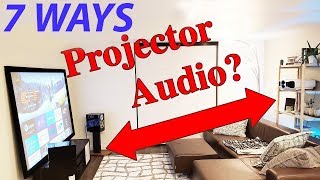 7 Ways to Connect a Projector to Speakers [upl. by Ayhdnas475]