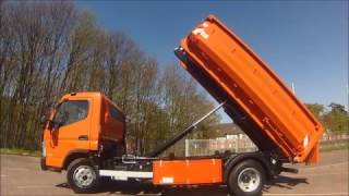 Fuso Canter 749t mit GotzenAbrollkipperSystem [upl. by Selec]