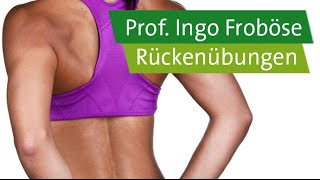 Rückenübungen – Prof Ingo Froböse [upl. by Goodard]