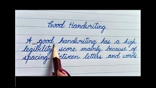 How to improve Handwriting  Good handwriting  Handwriting Practice [upl. by Crystal]