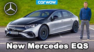 New Mercedes EQS REVIEW amp tested 060mph  is it as quick as a Tesla [upl. by Greff829]