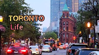 Toronto life Downtown Toronto Ontario Canada 4K [upl. by Yreffeg172]