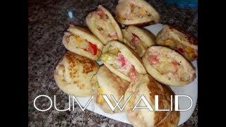 Oum walid  Top recette de Batbout mahchi ام وليد بطبوط محشو [upl. by Reviere]