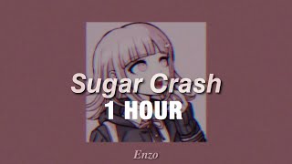 1 HOUR ElyOtto  SugarCrash  slowed  reverbed [upl. by Carlson]