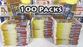 100 Match Attax 201920 Pack Opening  2 Full Boxes  McColls Exclusive Sancho Limited Edition [upl. by Autum]