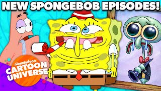 Funniest Moments from NEW SpongeBob Episodes 😂  Nicktoons [upl. by Enoval542]