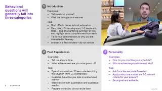 Business Analyst Interview Overview  Road to Kearney Webinar [upl. by Aem]