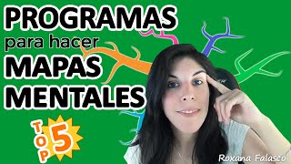 PROGRAMAS para hacer MAPAS MENTALES [upl. by Shornick]