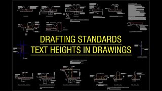 Drafting Standards  Text Heights in Drawings [upl. by Zora179]