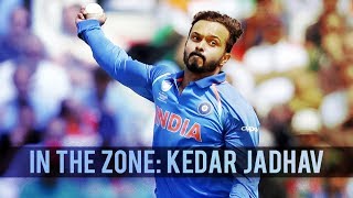 How does Kedar Jadhav bowl InTheZone [upl. by Wadsworth]