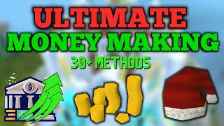 The ULTIMATE Runescape 3 Money Making Guide  30 METHODS Low Med High Level DailyF2P 202122 [upl. by Ahsirtak]