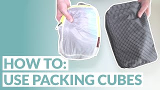 How To Use Packing Cubes [upl. by Kanya641]