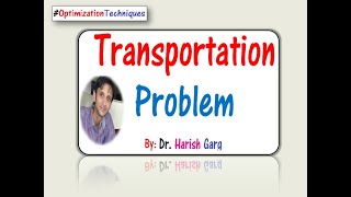 Transportation Problem  A Mathematical Model [upl. by Nezah]