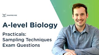 Practicals Sampling Techniques Exam Questions  Alevel Biology  OCR AQA Edexcel [upl. by Vallonia]