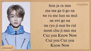 NCT U  Know Now Easy Lyrics [upl. by Rekoob]