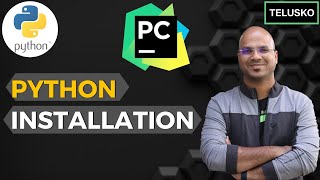 2 Python Tutorial for Beginners  Python Installation  PyCharm [upl. by Levram]