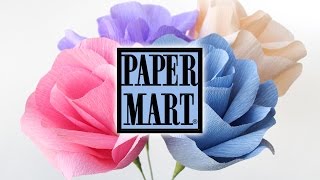 How to Make Crepe Paper Flowers [upl. by Bat520]