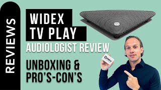 Widex Tv Play  Unboxing amp Review by Onlinehearingaidscom [upl. by Iinden]