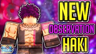 How To Find amp Unlock Observation Haki  Full Showcase  Blox Piece [upl. by Anidnamra]